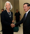 Hun Sen-IMf chief (2)