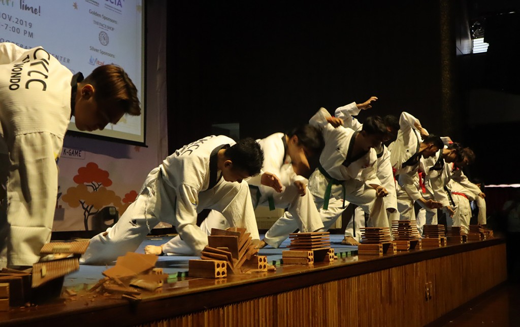 태권도 공연, 캄보디아 전통 무술인 보까따오 공연이 펼쳐졌다.