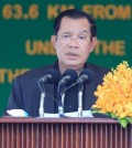prime_minister_hun_sen_speaks_at_the_inauguration_of_a_nearly_64km_stretch_of_national_road_21_in_kandal_province_on_wednesday._public_works_ministry