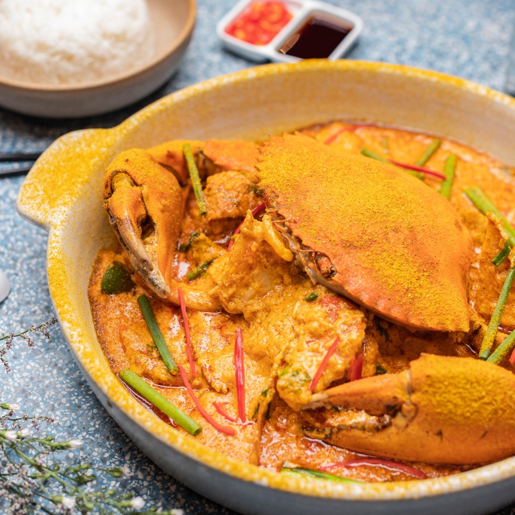 Stir-fried Crab with Curry Powder