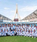 20_11_2023_Cambodia SEA Games medallists pose for a photo at the Morodok Techo National Stadium on November 17. stpm