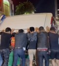 A-patient-needed-additional-treatment-after-the-ambulance-he-was-being-transported-in-was-hit-at-high-speeds-and-toppled-by-a-speeding-driver-in-Phnom-Penh