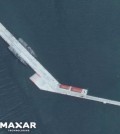 2024년 4월 7일 국제전략문제연구소(CSIS)가 촬영한 위성 이미지. 미국계 싱크탱크는 중국 군함이 현재 캄보디아 리엄 해군기지에 영구 배치됐다고 주장한다.