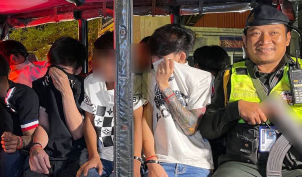 gangsters-arrested-in-Phnom-Penh-roundup