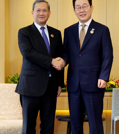 이재명 대통령, 한-캄보디아 정상회담