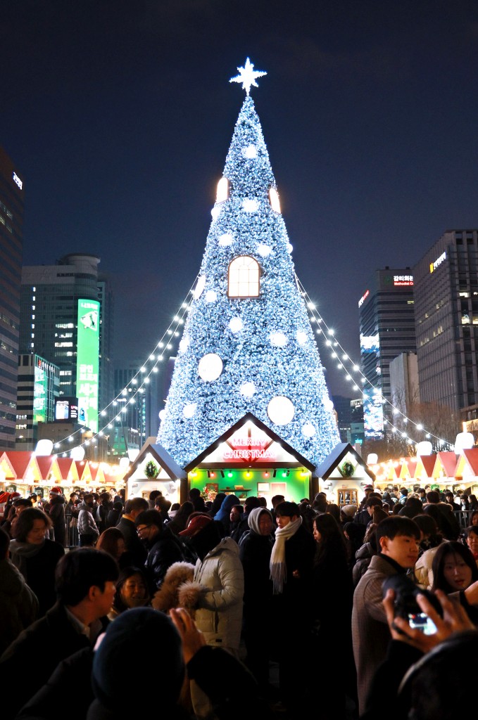 광화문광장에 찾아온 크리스마스