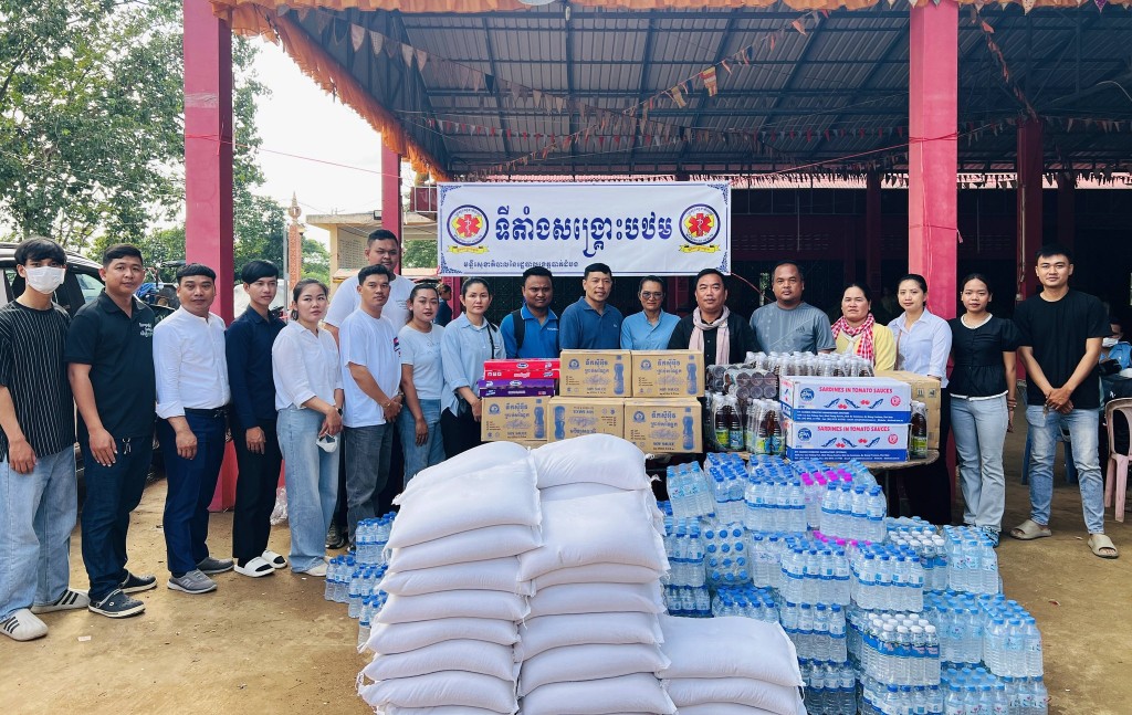 Donation to the Battambang Provincial Health Department