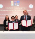 Signing cerymony